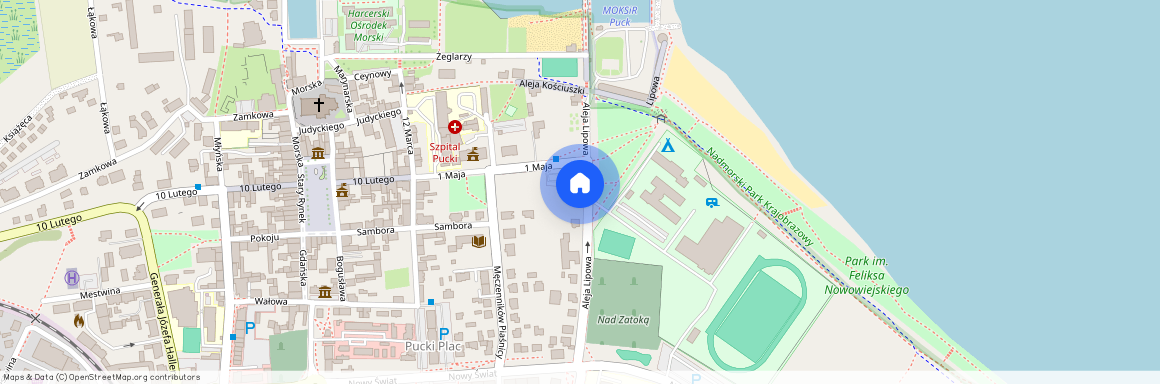 al. Lipowa, Puck, pucki, pomorskie