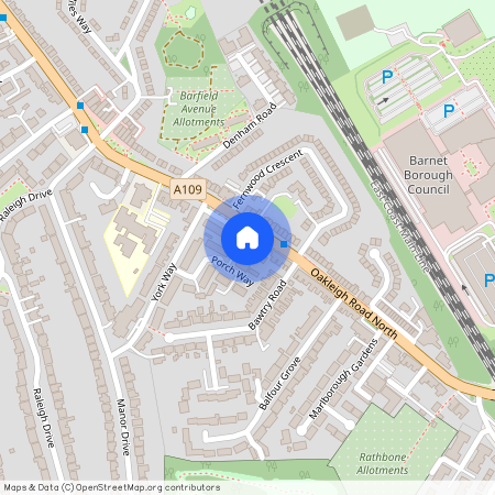 Oakleigh Road North, Whetstone, London, London, Whetstone