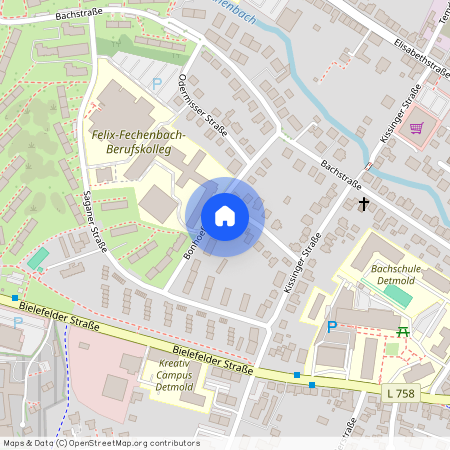 Bonhoefferstraße 8, 32756, Detmold