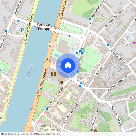 Avenue Godin-Parnajon 1, 4500, Huy