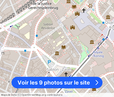 Studio for rent in Sablon, Brussels - Photo 1