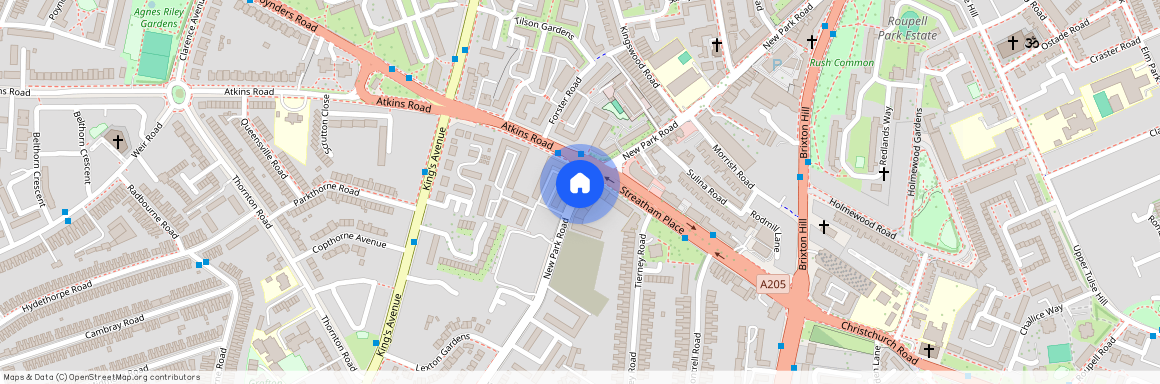New Park Road, Clapham SW2