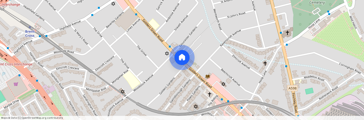 Eagle Lodge, Golders Green Road, Golders Green, NW11