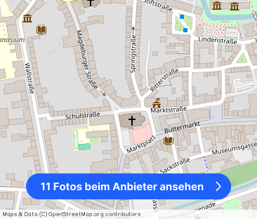 Charmante 2-Zimmer-Wohnung im Köthener Zentrum mit gemeinschaftlich... - Foto 1