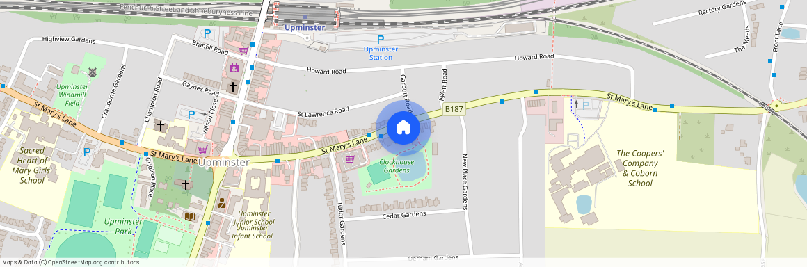 St. Marys Lane, Upminster, RM14