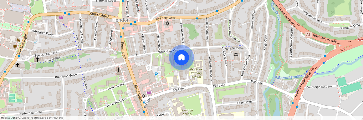 NW4, London