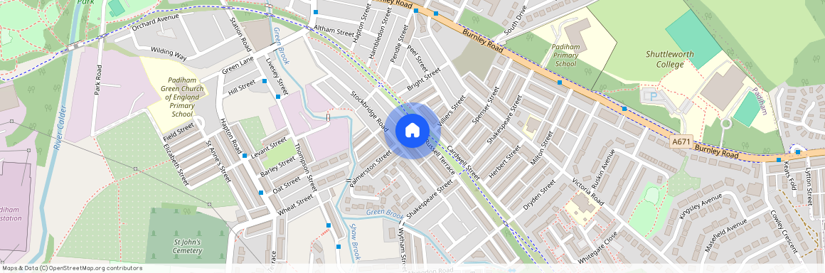 Russell Terrace, Padiham BB12