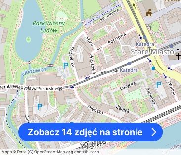 Mieszkanie 4 pok. - wolny 1 pok. przy AWF 800zł/ - Zdjęcie 1