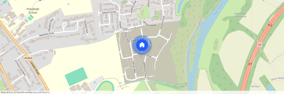 Holland Drive, Shrewsbury, SY2 5US, United Kingdom