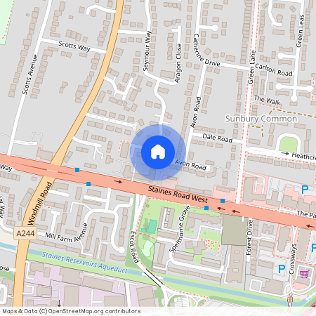 Seymour Way, Sunbury-on-Thames, Surrey, TW16