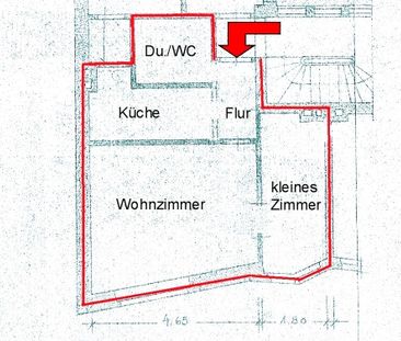 Zentrale 1,5-Zimmer-Wohnung in Lübeck-St. Lorenz Süd, Nähe City / N... - Photo 2