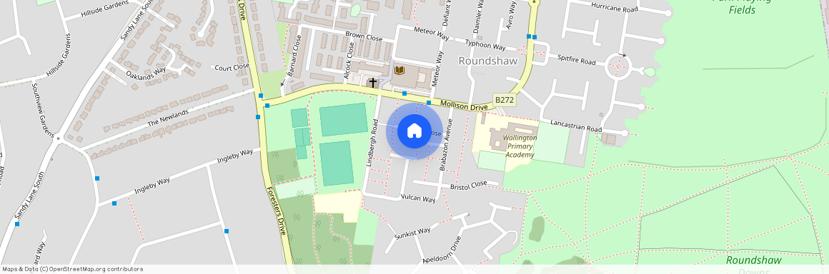 De Vere Close, Wallington, Surrey, SM6