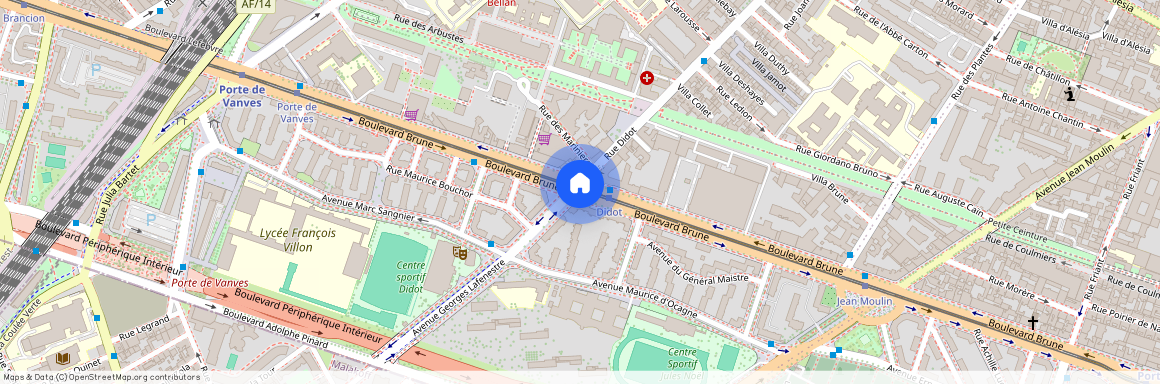 Boulevard Brune, Francja, Paris