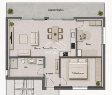 Erstbezug - 3½-Zimmer-Wohnung im 2. OG - Photo 4