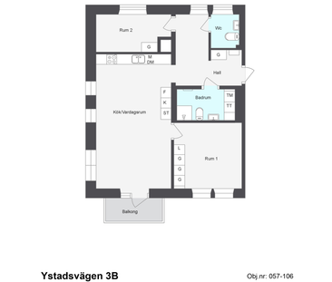 Ystadsvägen 3 B, Eslöv Centrum - Photo 2