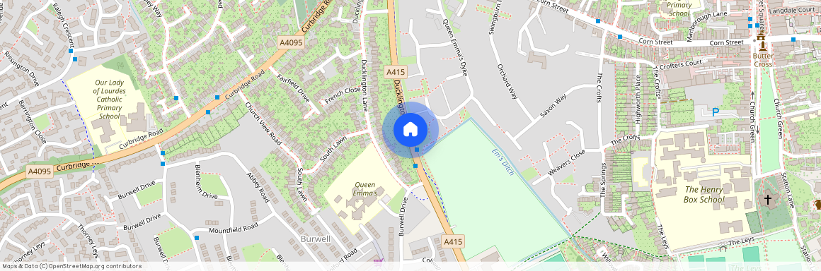 Ducklington Lane, Witney, Oxfordshire, OX28