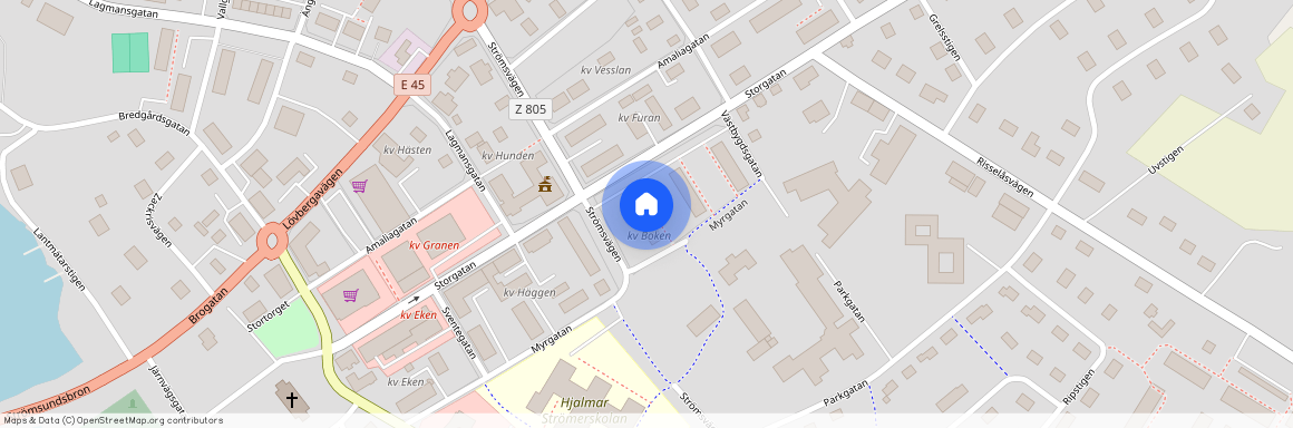 Strömsund, Jämtland, Storgatan 20 B