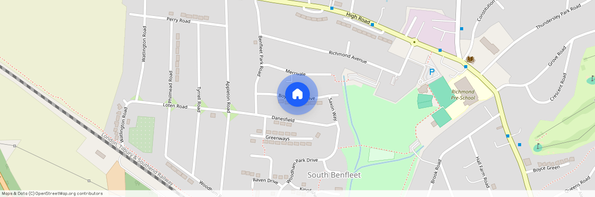 Boyce View Drive, Benfleet