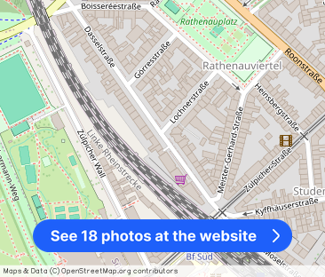 Toplage: Stadtwohnung mit Zugang zum Innenhof, Nähe Zülpicher Platz - Photo 1