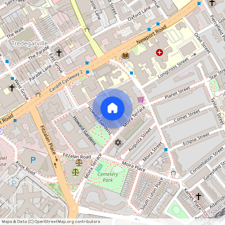 Howard Terrace, Adamsdown CF24