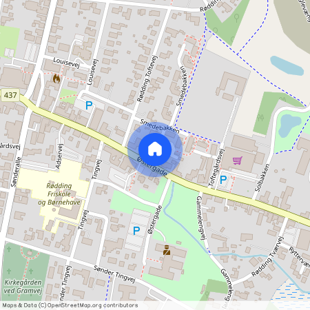 Smedebakken 3B, 1. mf., Rødding