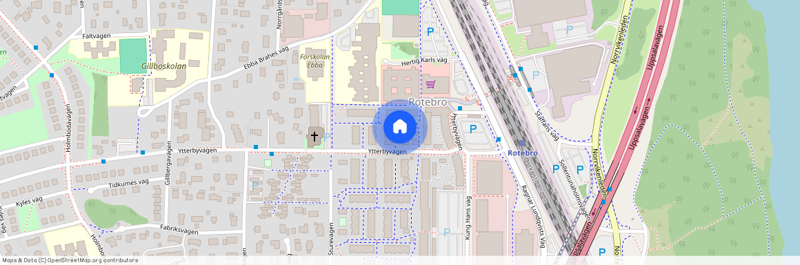 Gillbostråket 67 b, Rotebro