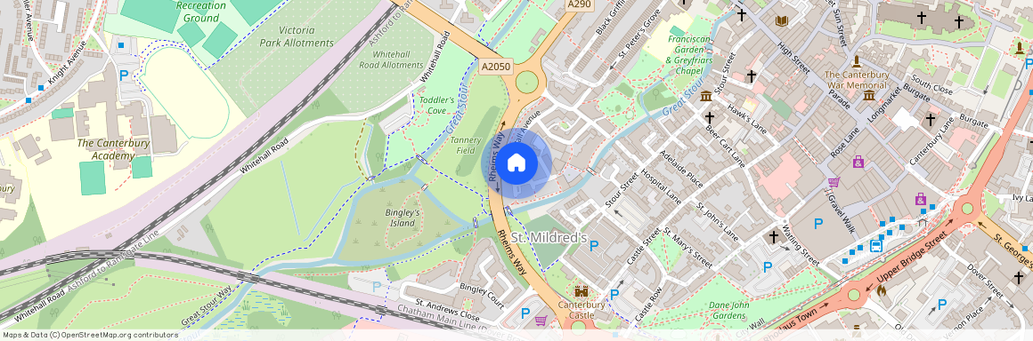 City Wall Avenue, Canterbury, Kent, CT1