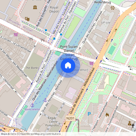 Quai des Péniches, 1000, Bruxelles