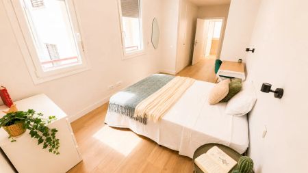 Room in a shared 7-bedroom apartment for rent in Arapiles, professionals only, no couples, students allowed. - Foto 5