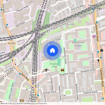 Gifford Street, St. Williams Court, N1