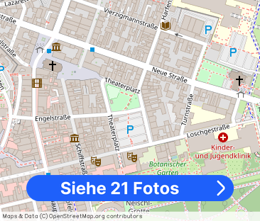 Exklusive 3,5-Zimmer-Wohnung mit Balkon, Stellplatz und EBK am Thea... - Foto 1