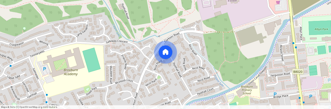 Pyothall Road, Broxburn, EH52