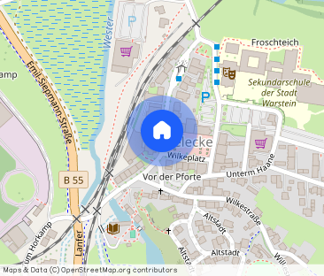 3 Zimmer- DG- Wohnung mit großem Balkon in Warstein OT Belecke zu v... - Foto 1