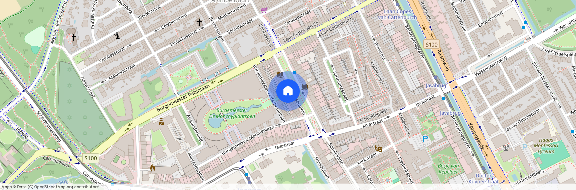 Archipelbuurt, 2585 BC, Burgemeester De Monchyplein, Den Haag