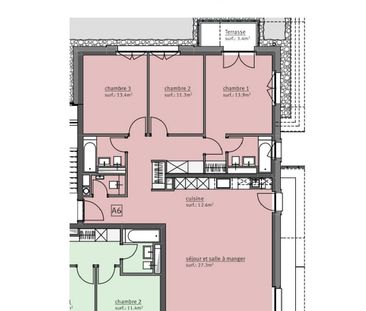 4.5 Zimmer, 109 m², 1. Stock - Photo 6