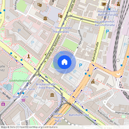 Chemnitz, Zentrum, Straße der Nationen 34