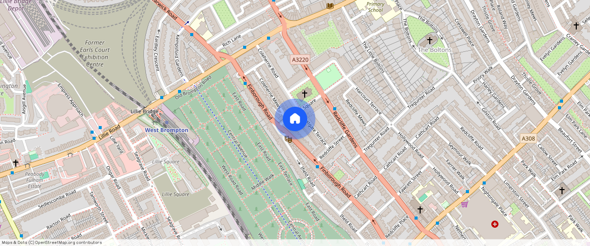 53 Redcliffe Square, London