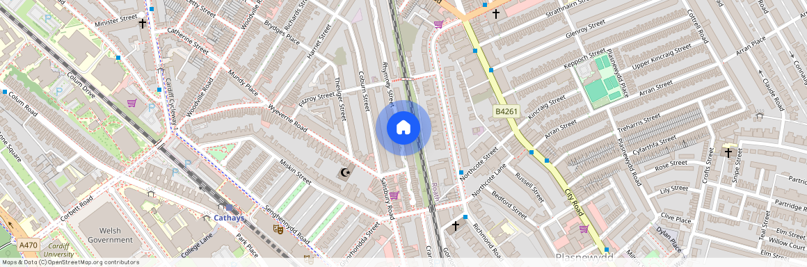 Rhymney Street, Cardiff CF24