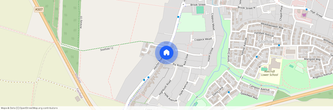 Hitchin Road, Stotfold, Hitchin, SG5