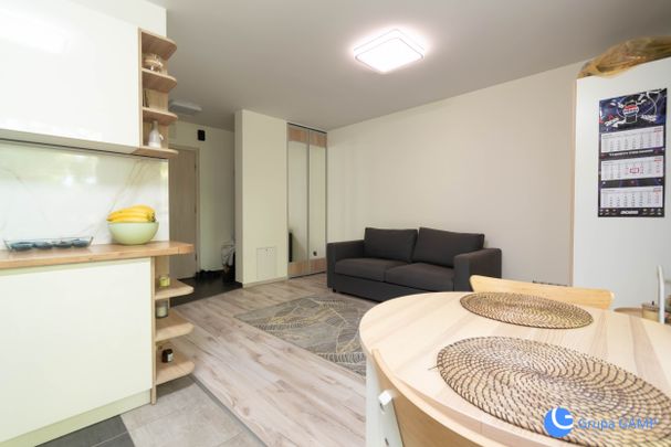 Kawalerka 26m2, ul. Trybuny Ludów, balkon - Zdjęcie 1