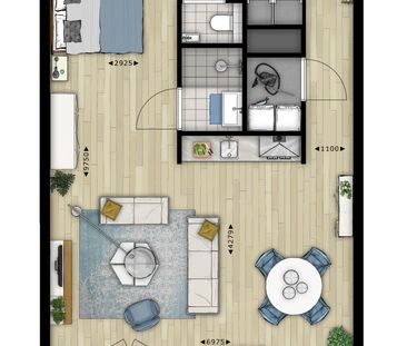 Appartement te huur: Philitelaan 59-23 5617 AK Eindhoven - Photo 1