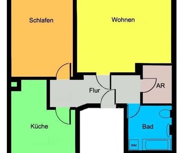 Pirna! GemÃ¼tliche Stadt-Wohnung mit EBK in ruhiger Lage! - Foto 6