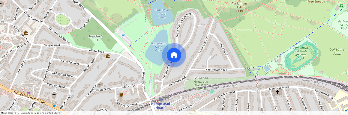 South Hill Park, Hampstead, London, NW3