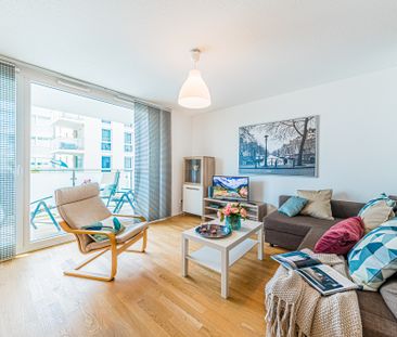 City-Residence: Modern möbliertes Apartment mit Balkon im Frankfurt... - Photo 3