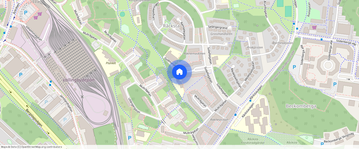 Gudmundrågatan **, Råcksta