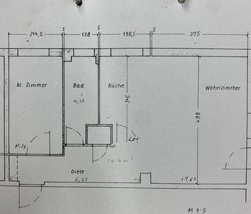 Schöne 11/2 Zimmer Wohnung Mariendorf - Foto 1