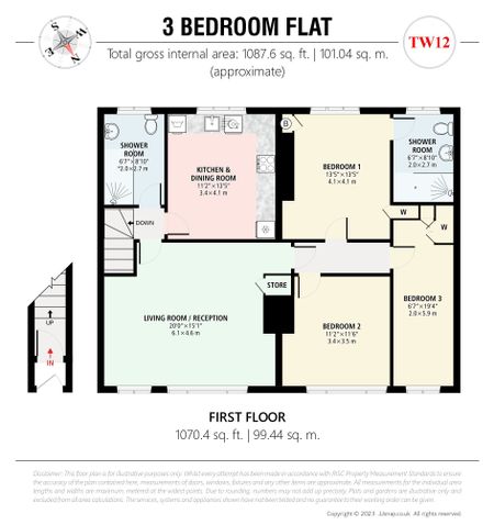 New Broadway, Hampton Hill - 3 bedrooms Property for lettings - Chasebuchanan - Photo 4