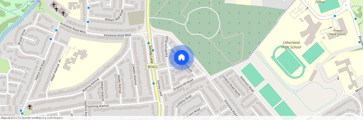 Ebenezer Howard Road, Liverpool, Merseyside, L21