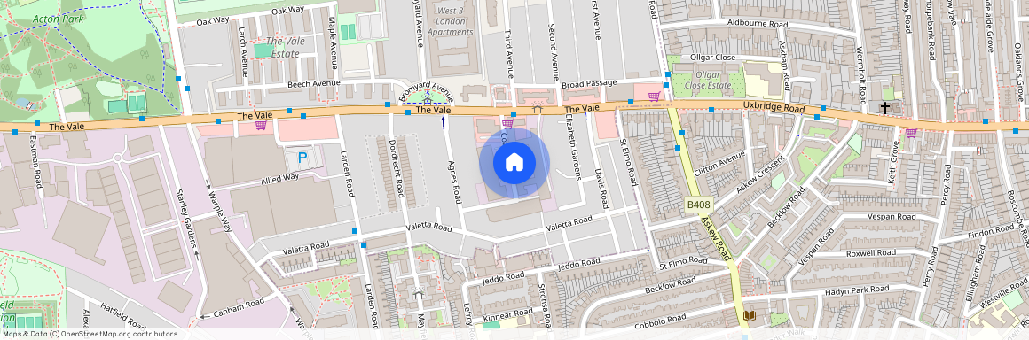 Colonnade Gardens, Askew Road, London, W3