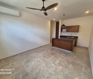 DEPARTAMENTO EN RENTA 1 REC. EN MONTEBELLO, MÉRIDA. - Photo 1